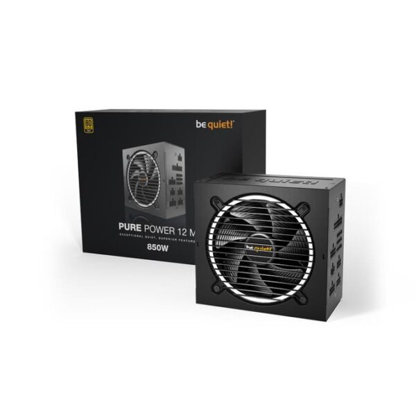 be quiet! Pure Power M 850 Watt Fully Modular 80+ Gold Rated ATX 3.0 PSU/Power Supply