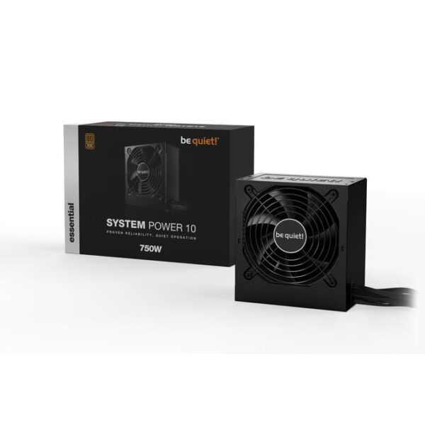 Be quiet! System Power 10 750W 80 Plus Bronze ATX PSU - BN329