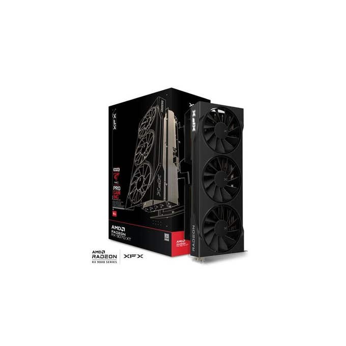 XFX Swift AMD Radeon RX 9070XT 16GB GDDR6 Gaming Graphics Card - RX-97TSWF3B9